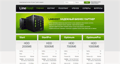 Desktop Screenshot of linehost.org